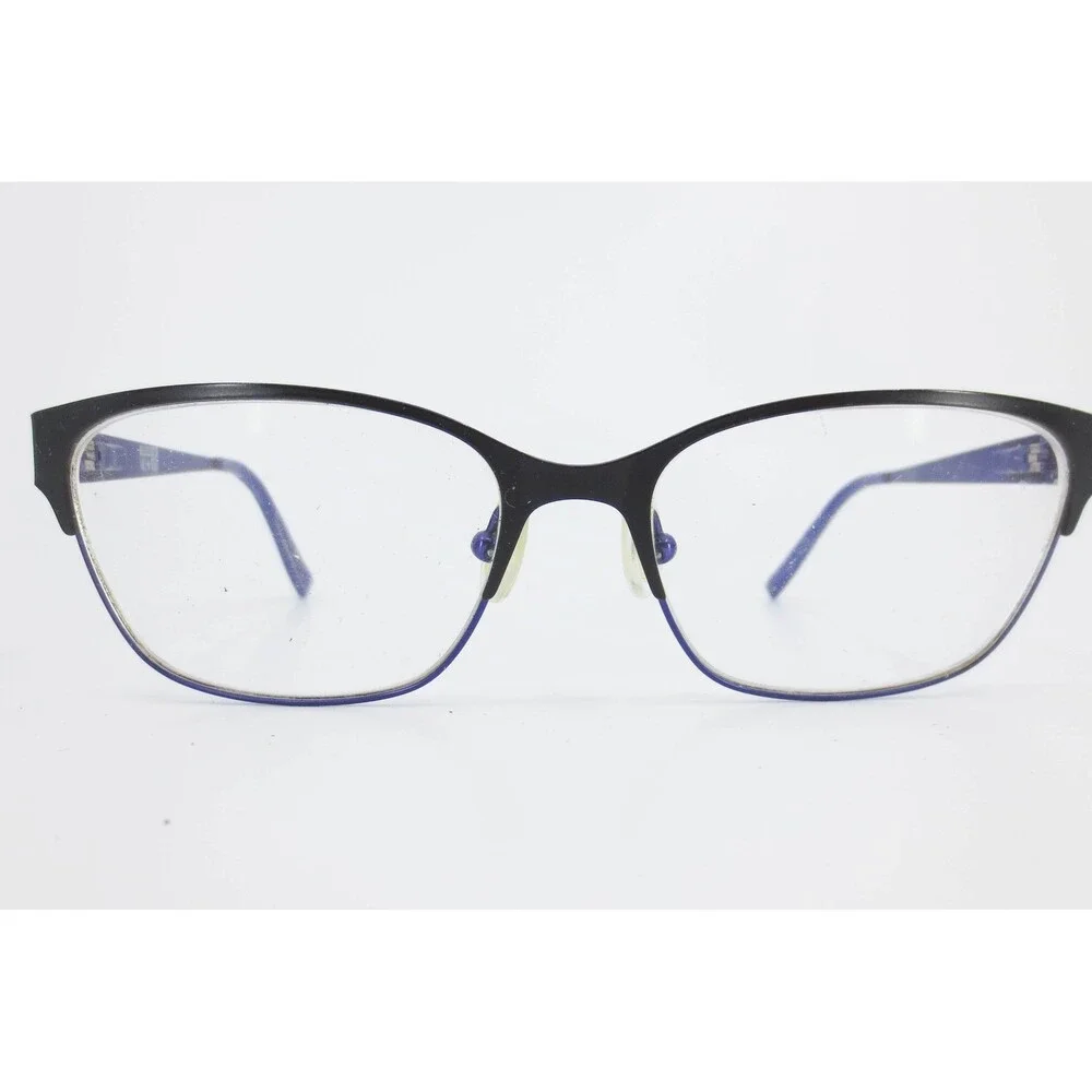 Converse All Star Q200 Eyeglasses Frames Black Purple Rectangular 52-16-135